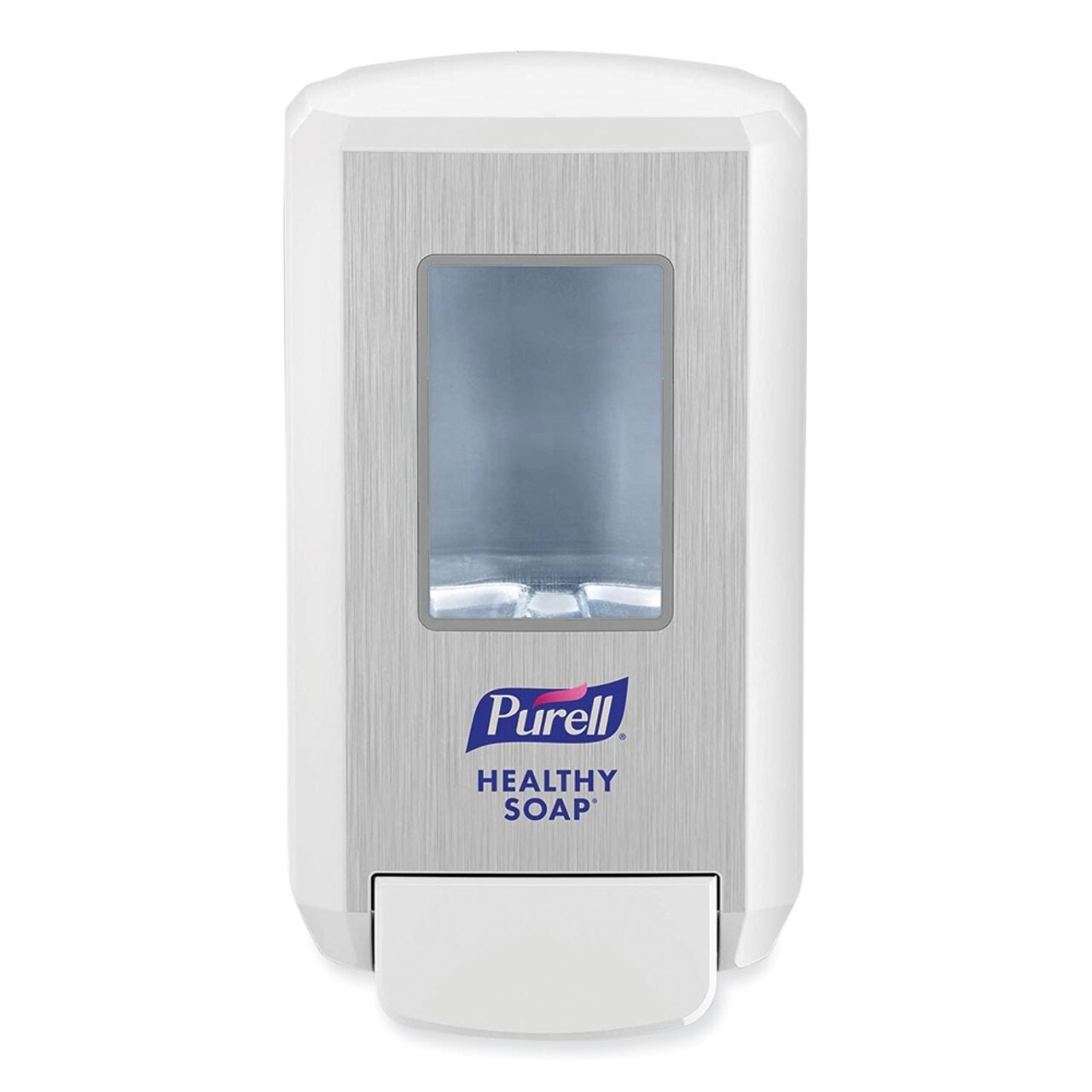 PURELL CS4 4.88 in. x 8.8 in. x 11.38 in. 1,250 mL Push-Style Soap Dispenser - White (1/Carton)